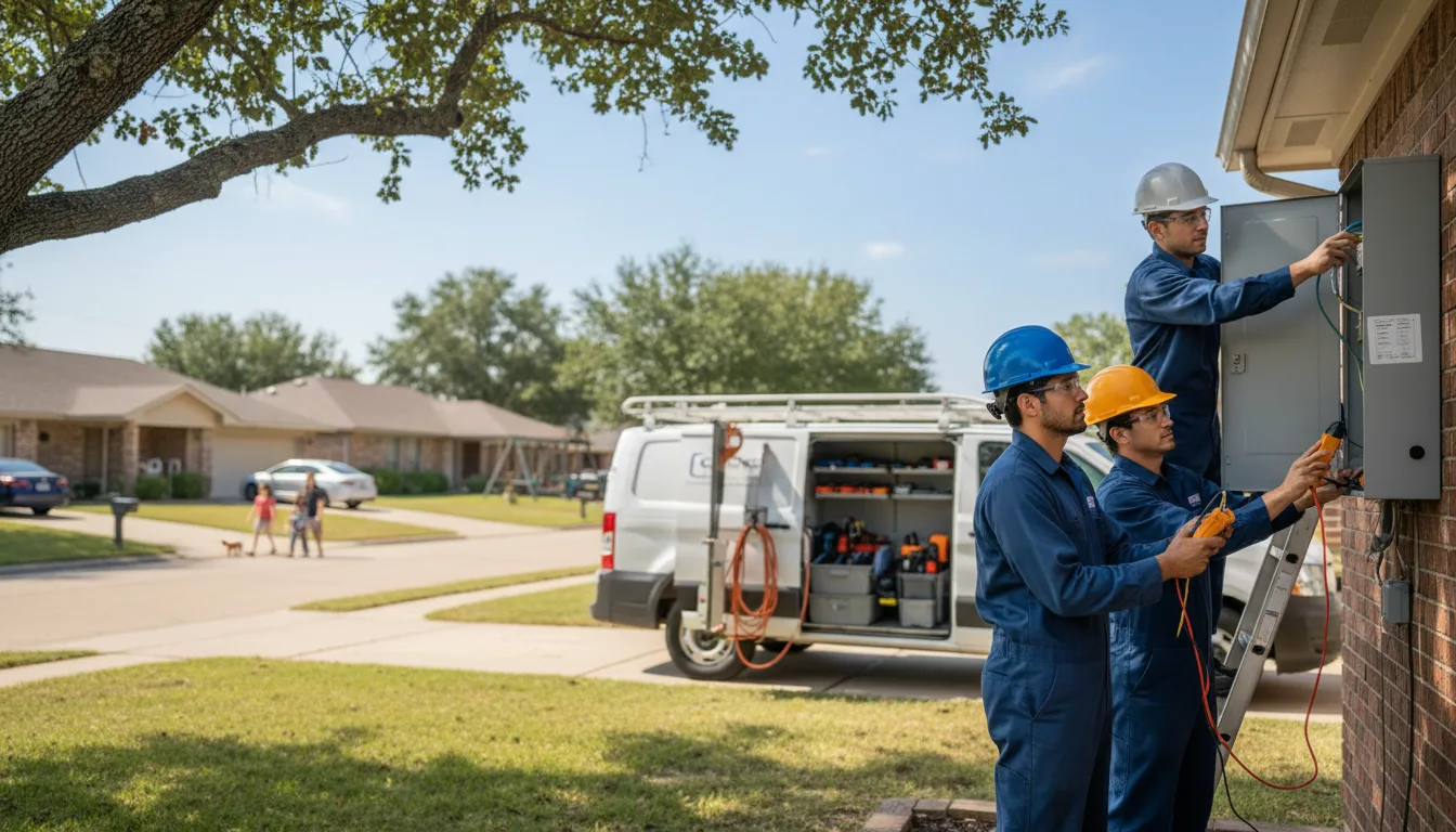 Certified electrician providing emergency electrical services in Pekin, IL